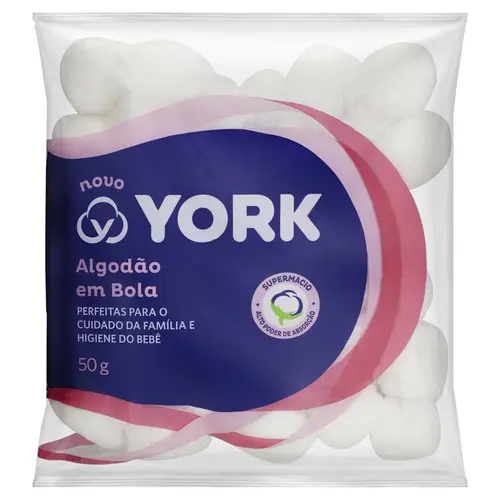 ALGODAO YORK BOLAS NOVO 50G