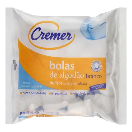ALGODAO CREMER BOLAS 50 GR