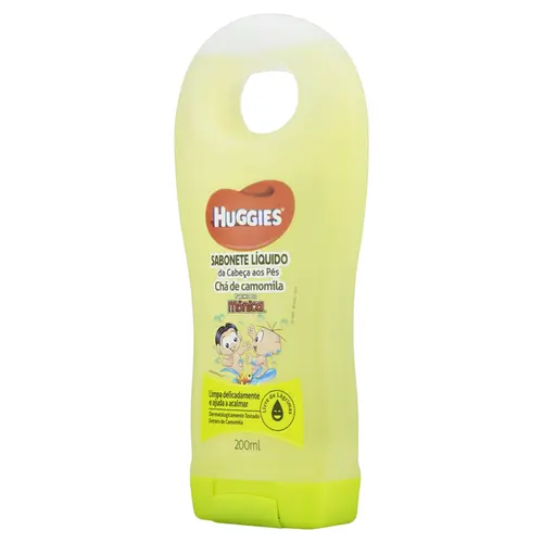 SABONETE LIQUIDO HUGGIES CAMOMILA 200ML