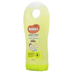 SABONETE LIQUIDO HUGGIES CAMOMILA 200ML