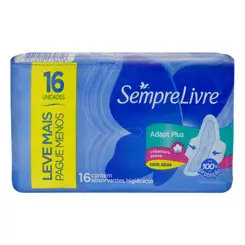 ABS SEMPRE LIVRE ADAPT PLUS ULTRA SUAVE SUAVE COM ABAS 16UN