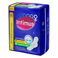 ABS INTIMUS NOTURNO C/ ABAS SECA 30 UN