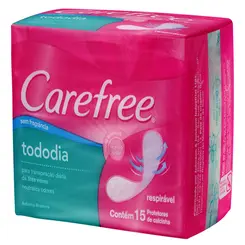 PROTETOR CAREFREE TODODIA 15UN SEM FRAGANCIA