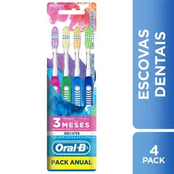 ESC DENTAL ORAL-B CLEAN PACK FAMILIA INDICATOR COLOR 4UN