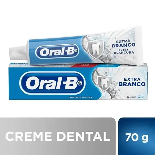 CR DENTAL ORAL-B EXTRA BRANCO