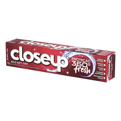 CR DENTAL CLOSE UP GEL 90 GR RED HOT