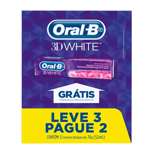 KIT CR DENTAL ORAL B 3D WHITE