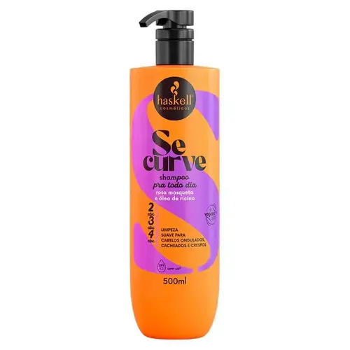 SHAMPOO HASKELL SE CURVE 500ML PRA TODO DIA