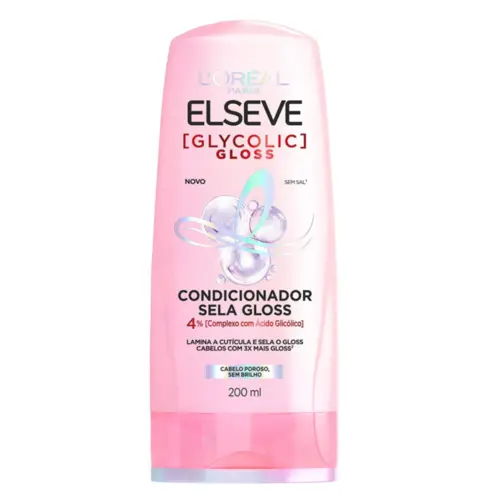 COND ELSEVE GLYCOLIC GLOSS 200 ML