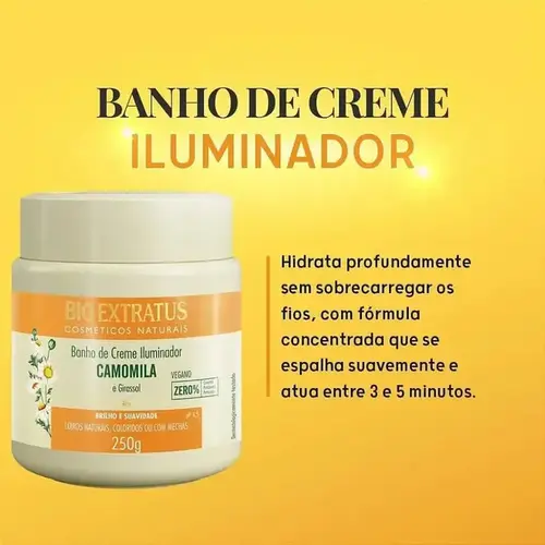 BIOEXTRATUS BANHO CR CAMOMILA - 250 GR