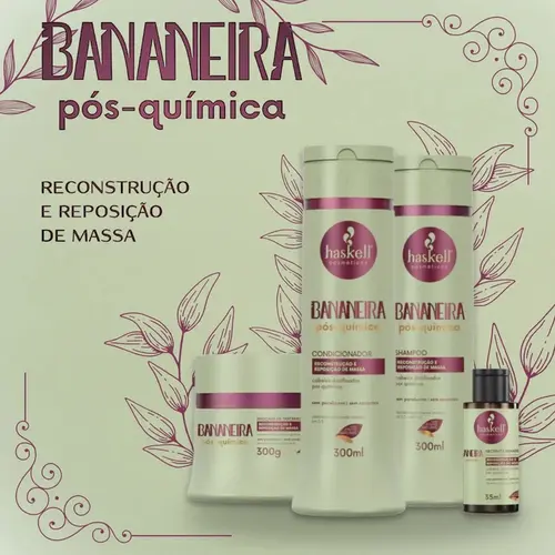 HASKELL MASCARA 300 GR BANANEIRA