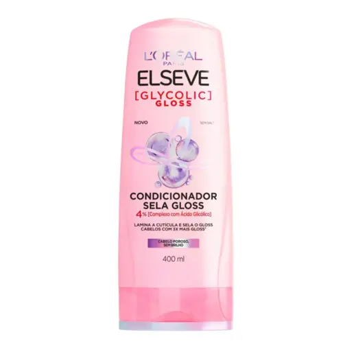 COND ELSEVE 400ML GLYCOLIC GLOSS