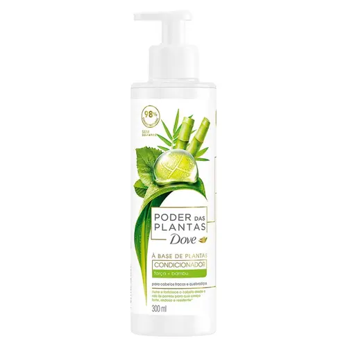 COND DOVE PLANTAS BAMBU 300 ML