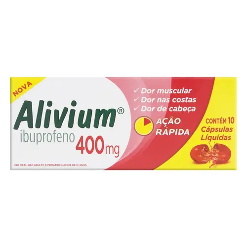 ALIVIUM 400 MG 10 CAPS GEL*