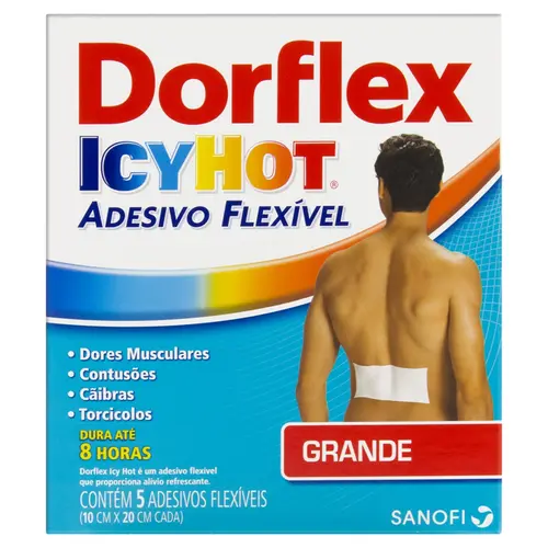 DORFLEX ICYHOT 1X5 ADESIVOS GRANDE