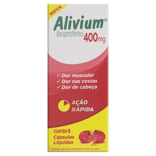ALIVIUM 400 MG 8 CAPS GEL*
