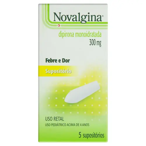 NOVALGINA 300 MG INF C/5 SUP