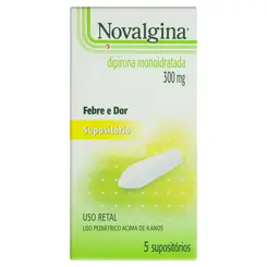 NOVALGINA 300 MG INF C/5 SUP