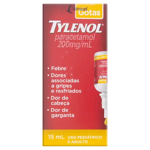TYLENOL 200 MG GTS C/15 ML****
