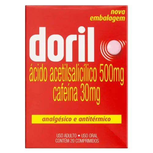 DORIL 500+30 MG 20 CPR