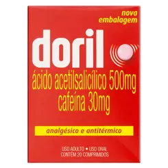 DORIL 500+30 MG 20 CPR