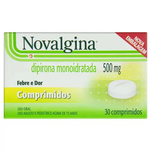 NOVALGINA 500 MG C/30 CPR