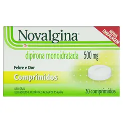 NOVALGINA 500 MG C/30 CPR