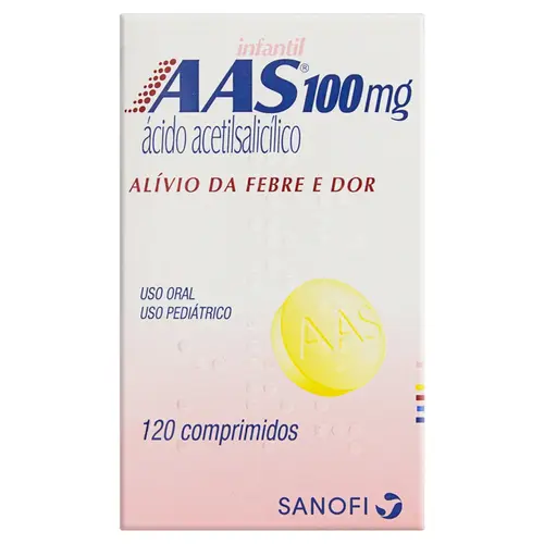 AAS 100MG CX 120 COMP*****