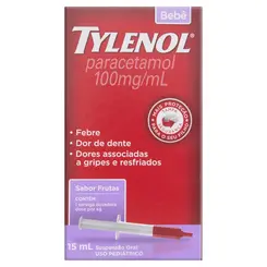 TYLENOL BEBE 100MG/ML C/15 ML*
