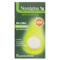 NOVALGINA 1G 10 COMP EFEV