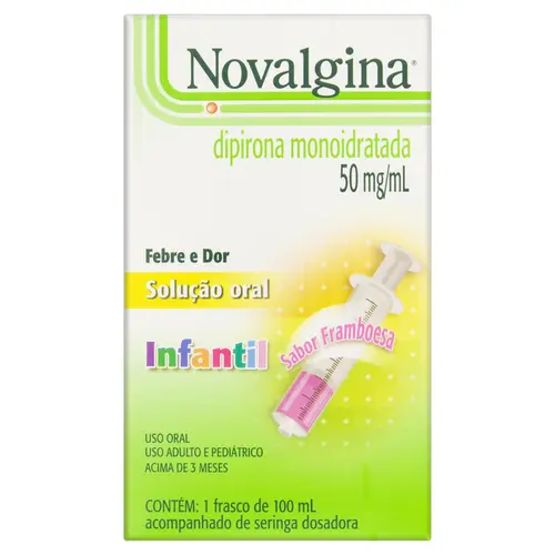 NOVALGINA 50 MG C/100 ML*