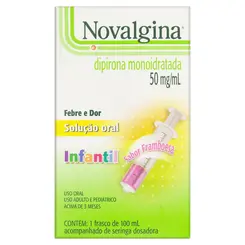 NOVALGINA 50 MG C/100 ML*