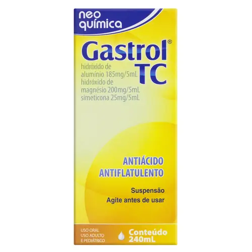 GASTROL TC 120+60+7MG SUS FR 2