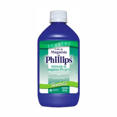 LEITE DE MAGNESIA PHILLIPS 350 ML HORTELA
