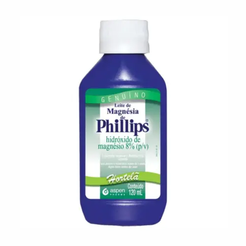 LEITE DE MAGNESIA PHILLIPS 120 ML HORTELA