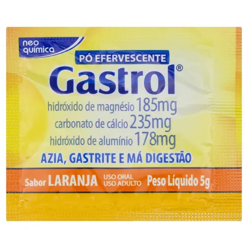 GASTROL EFERVECENTE 5 G LARANJA