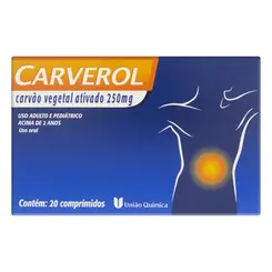 CARVEROL 250 MG 20 COMP