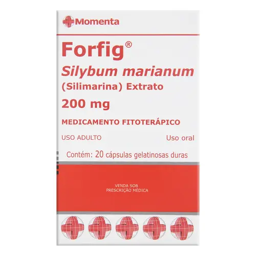 FORFIG 200 MG CX 20 CAP GEL*