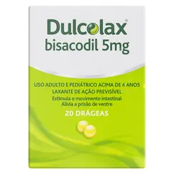DULCOLAX 5 MG C/20 DRG