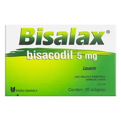 BISALAX 5 MG C/20 DRG