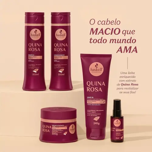 HASKELL CONDICIONADOR QUINA ROSA 300ML