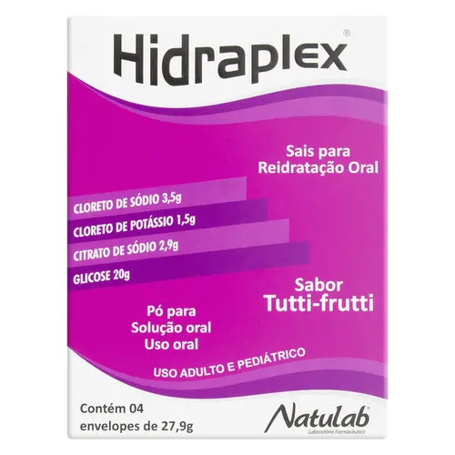 HIDRAPLEX TUTI FRUTTI PO C/ 4