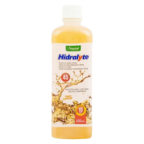 HIDRALYTE LARANJA 500ML