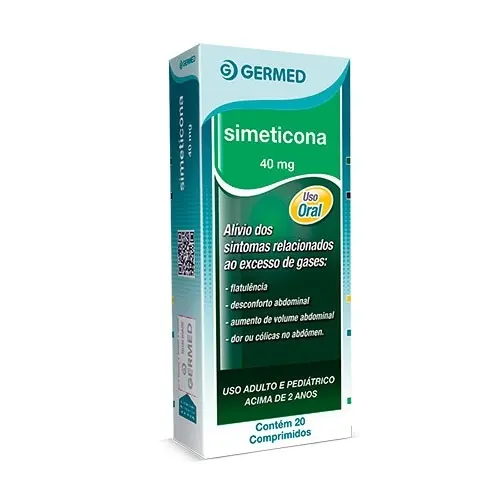 SIMETICONA 40 MG 20 CPR