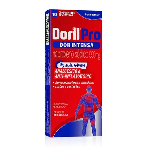 DORII PRO 550MG C 10 COMP