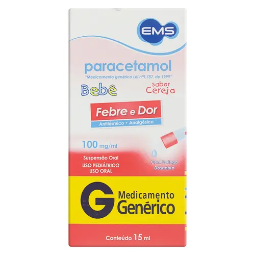 PARACETAMOL BEBE 100 MG SOL ORAL FR 15ML