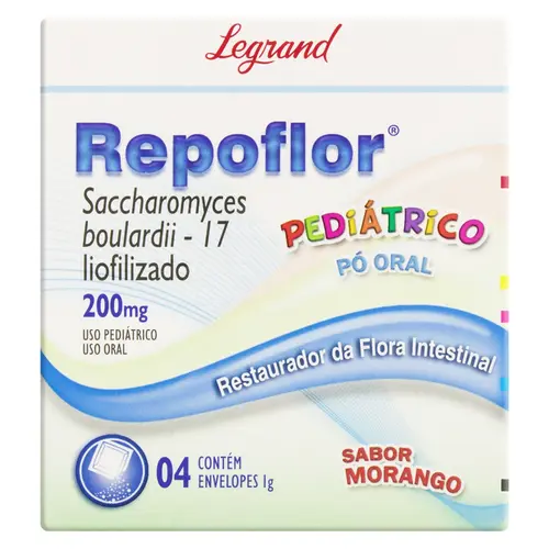 REPOFLOR 200MG PED C/4 ENV*