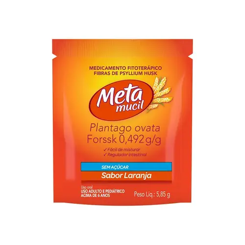 METAMUCIL LARANJA 10 SACHES*
