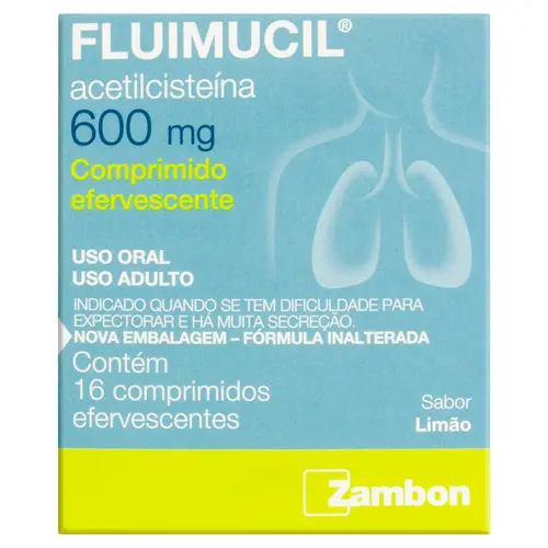 FLUIMUCIL 600 MG 16 COMP EFERV