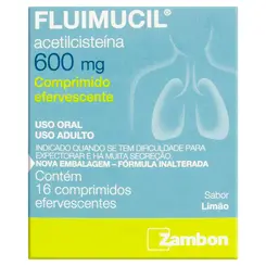 FLUIMUCIL 600 MG 16 COMP EFERV